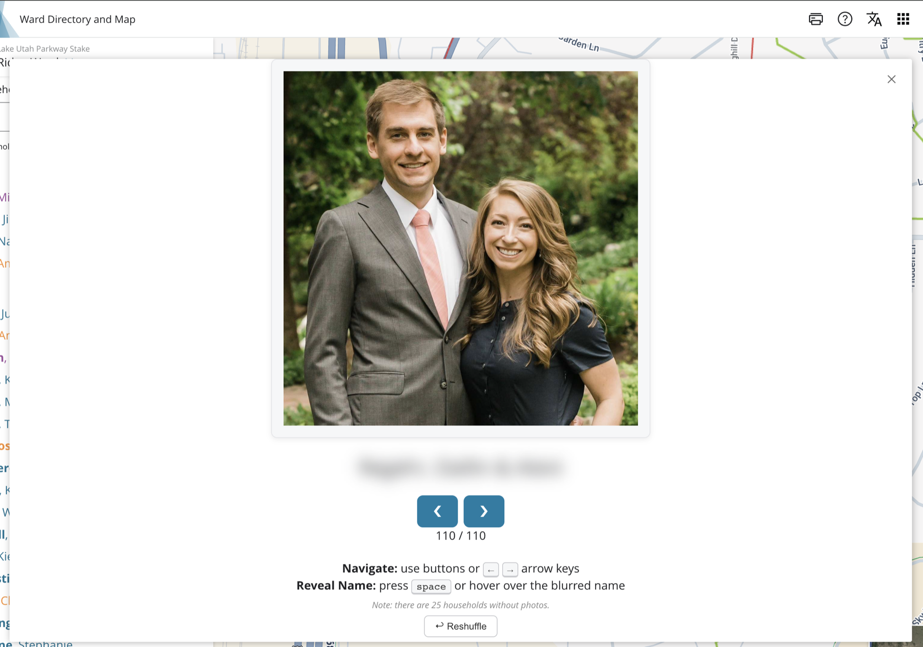 LDS Directory Flashcards screenshot